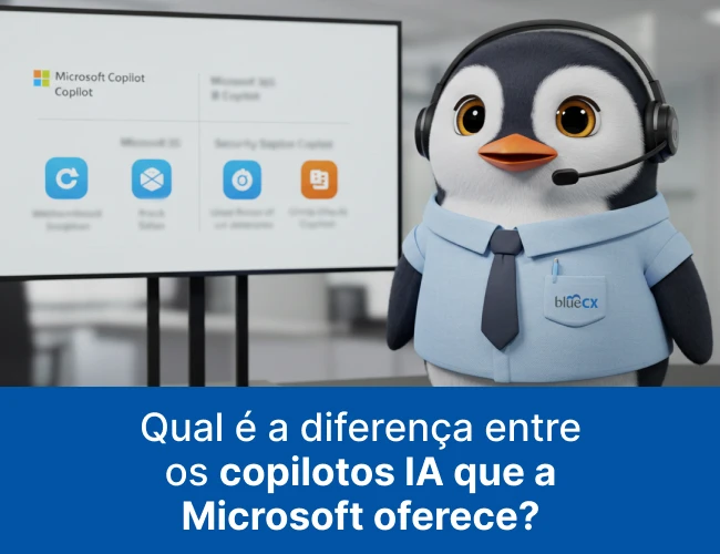 Qual a diferença entre os copilotos IA que a microsoft oferece_